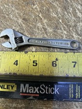 1960s Vintage 4" Length McKAIG - HATCH Adjustable Wrench 204 USA