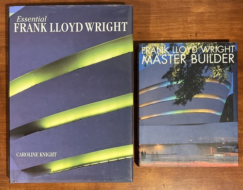Essential Frank Lloyd Wright By Caroline Knight HC DJ & Master Builder ...