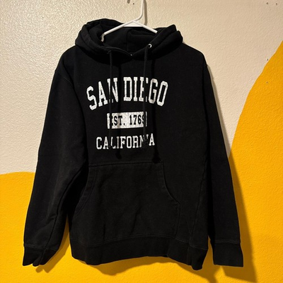 #ad Black san diego hoodie $14.39