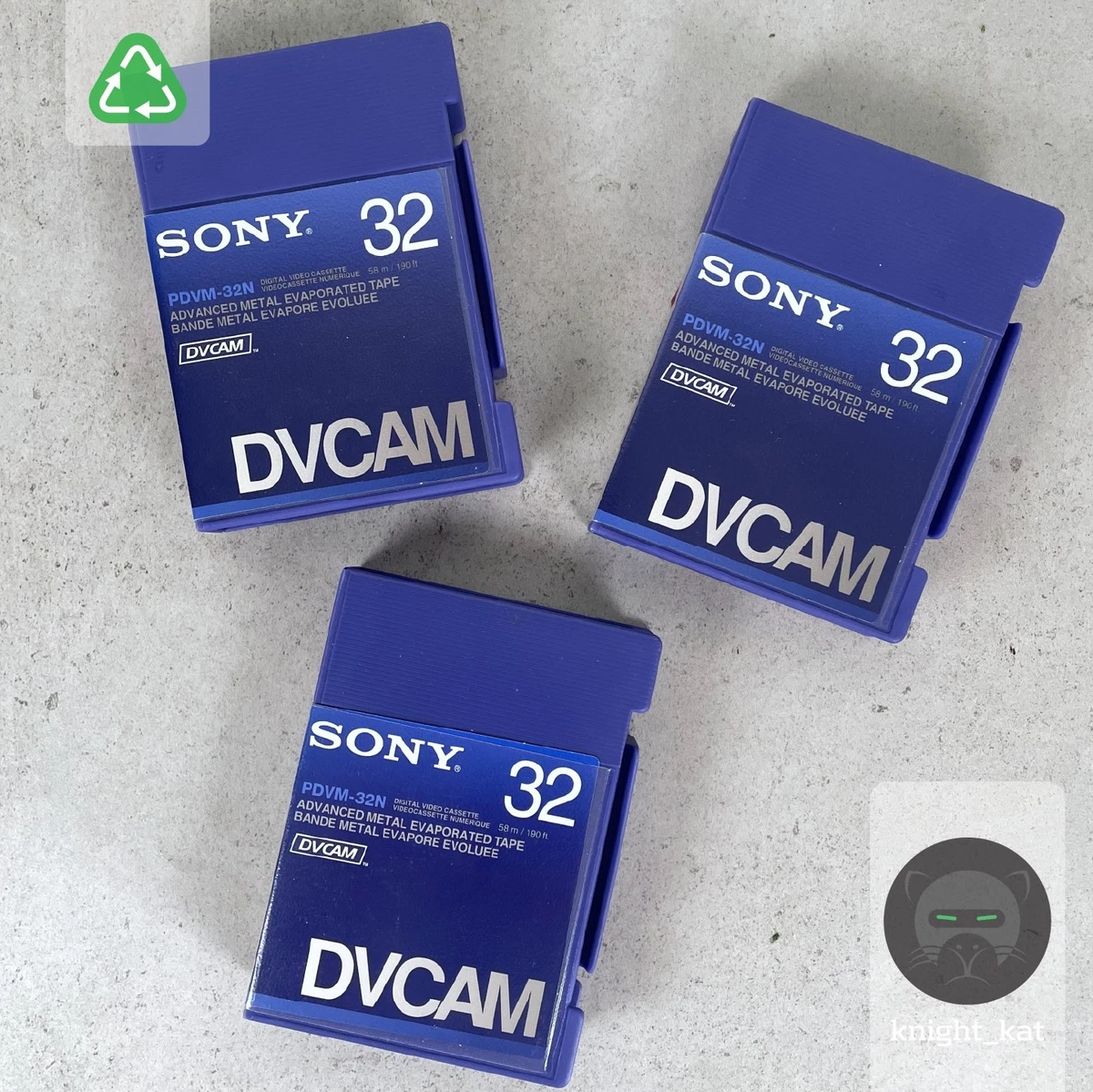 Kit De 10 Fitas Dvcam Pdvm-40n Sony Semi Novas | MercadoLivre
