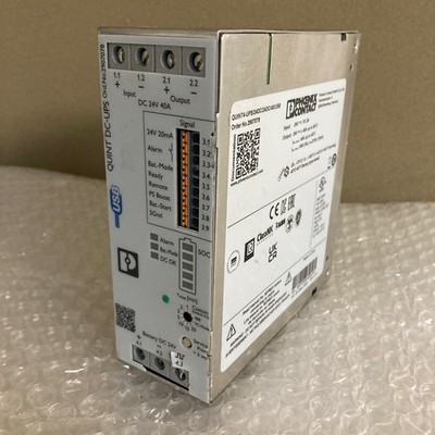 1x PHOENIX CONTACT QUINT4-UPS/24DC/24DC/40/USB Order No.2907078 Netzteil
