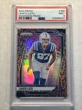 2024 Panini Prizm #366 Snakeskin Prizm RC Laiatu Latu PSA 9
