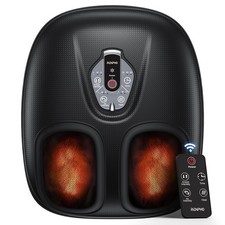 Renpho Foot Massager Machine Heat 2026 Upgraded Shiatsu Foot Massager For