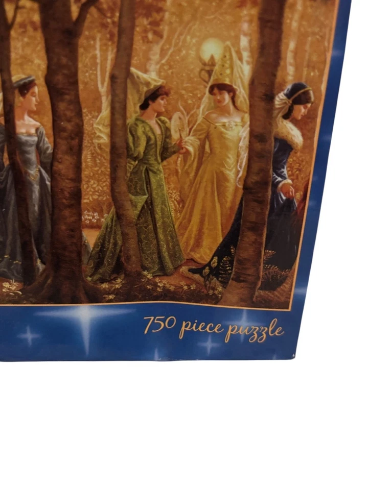 Rompecabezas Goldenwood Brillo y Brillo Renacimiento Damas 750 Piezas Nuevo Ceaco Foto 3 de 4
