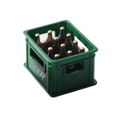 Miniature Beer Bottle Set 1/12 Scale Realistic Bar Kitchen Dollhouses Decoration