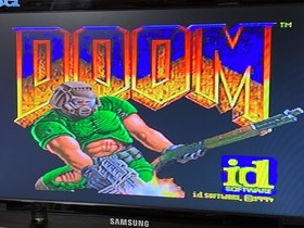 Doom Sega 32X CIB - Manual, Insert Tested & Working !!!!!!!!!!!