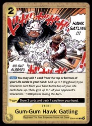 Gum-Gum Hawk Gatling EB04-060 Common Adventure on Kami's Island One Piece TCG