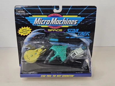 1994 Micro Machines Star Trek Next Generation TNG Stargazer Warbird Shuttlecraft - Image 1 of 4