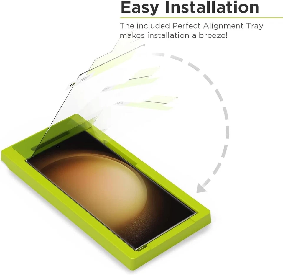 Protector de pantalla de vidrio templado transparente PureGear HD para Samsung transparente Foto 3 de 4