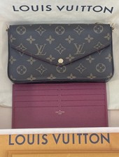 Authentic Louis Vuitton Pochette Félicie Monogram Crossbody Bag Luxury LV