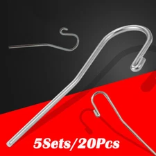 20Pcs / 5Sets Dental Stainless Steel Lip Hook Fit Apex Locator Root Canal Finder