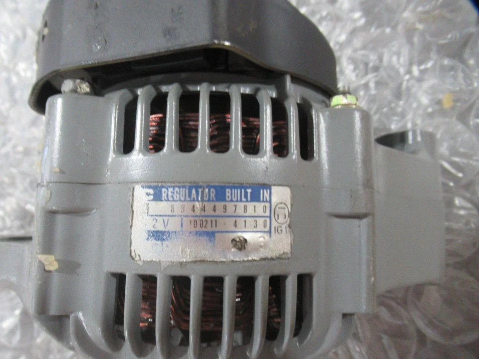 Восстановленный генератор переменного тока для Chevrolet Spectrum 12 В 45 А 1985-1988 10463615 100211-1430 - Изображение 3 из 4
