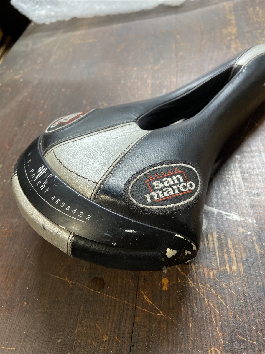 掘り出し物　SAN MARCO Vintage サドル 1935 イタリア産　黒 掘り出し物 SAN MARCO Vintage サドル 1935 イタリア産 黒