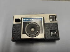 Vintage Kodak X-15 Instamatic Canister Film Camera 1970’s Works