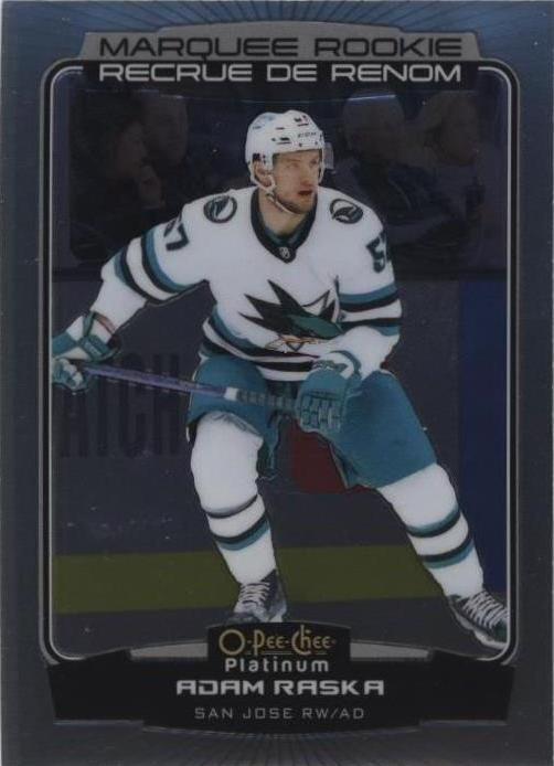 2022-23 O-Pee-Chee Platinum - Marquee Rookies Adam Raska #271 (RC) for ...