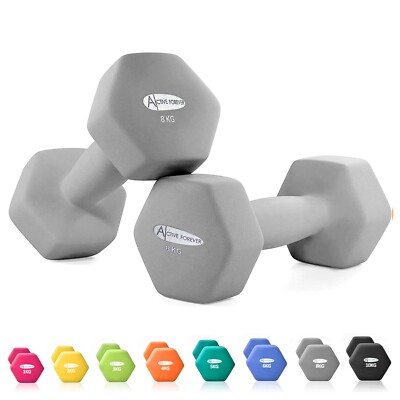 Neoprene Dumbbell Amazon Training Weights Hand Weights Amazon 8kg