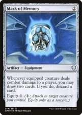 Mask of Memory 1x  MtG Commander Legends CMR SP/NM