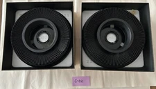 2 Kodak Carousel 140 Slide Trays. Vintage. Complete. Original factory boxes.