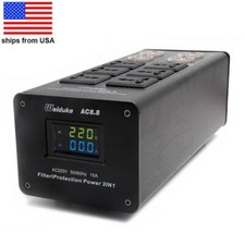 Weiduka AC8.8 3000W 15A Audio Power Filter AC Power Socket With Dual LED Display