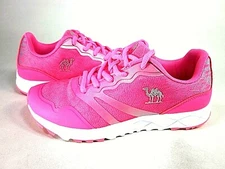 CAMEL CROWN Women's Lightweight Athletic Hot Pink Mesh Sneakers US Size 5 New