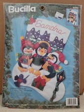 Bucilla Felt Christmas Stocking Kit 83282 - Christmas Caroling