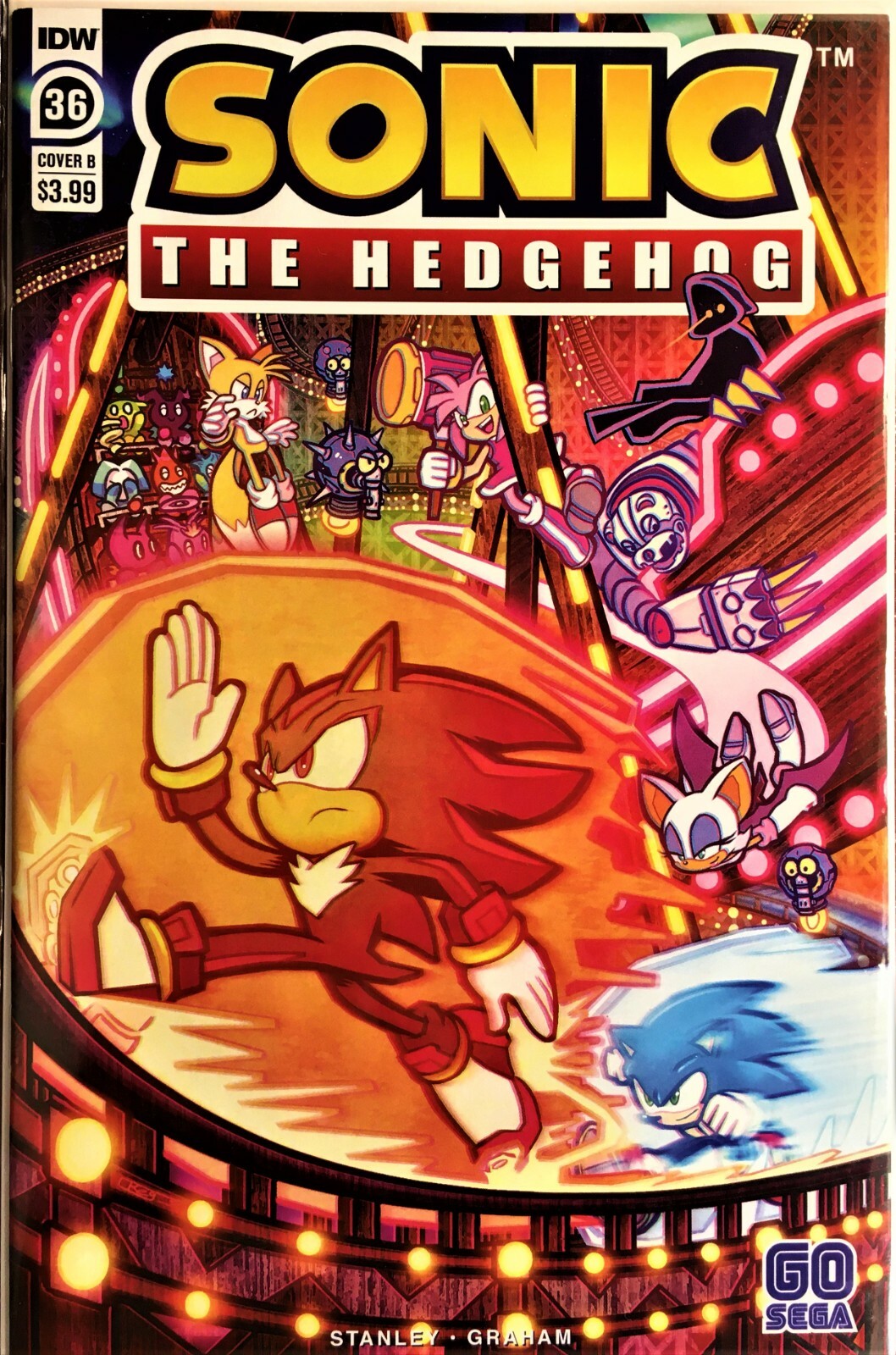 Super Comics: Sonic the Hedgehog (IDW) – #36 – The Reviewers Unite