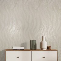 Vliestapete Wellen Muster Grafisch Struktur Grau Beige Metallic 82475 (4,12€/1Qm