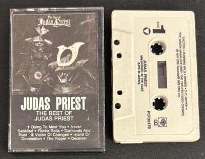 Judas Priest Best Of AYK14933 Heavy Metal Cassette Tape Diamonds & Rust Ripper