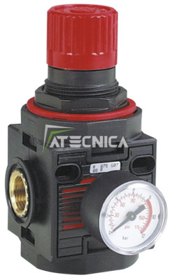 MOLTIPLICATORE DI PRESSIONE 1:2 CON REGOLATORE RIDUTTORE PER ARIA COMPRESSA - Foto 2