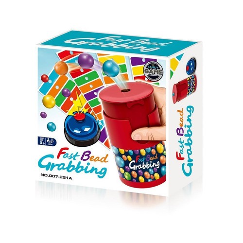 Match Color Line Bingo Board Games Fun Fast Bead Grabbing 2-Player Game