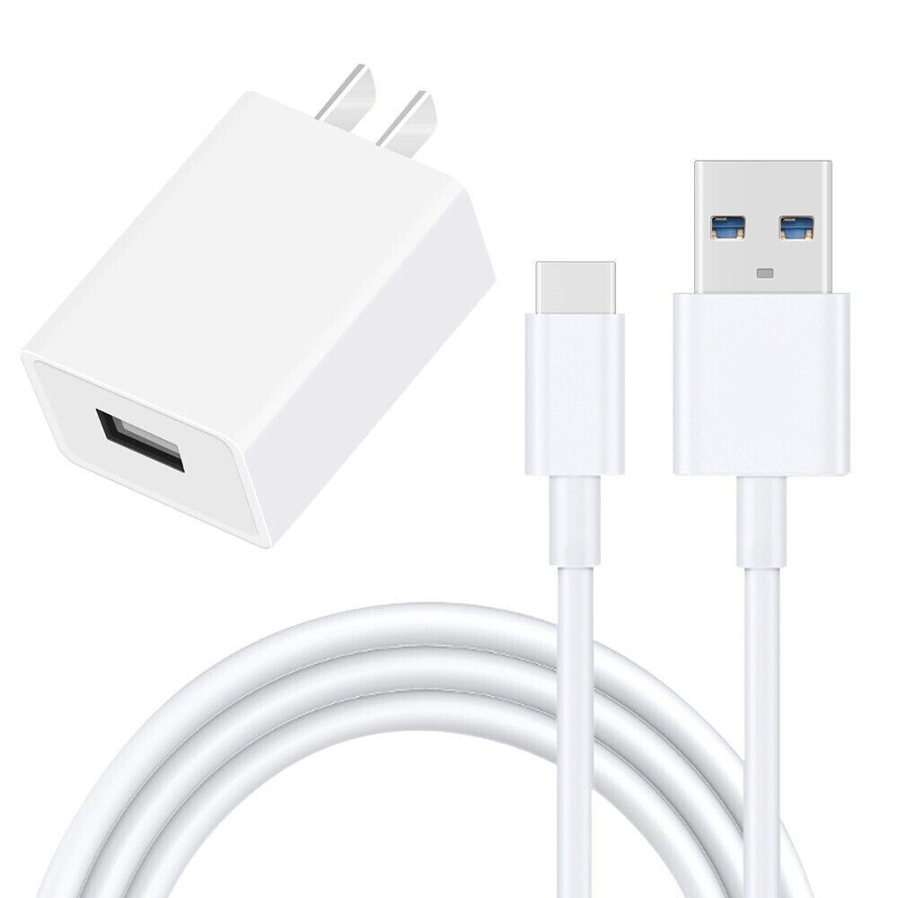 USB Power Adapter + Type C USB Cable f Samsung Galaxy Note 9 SM-N960U Cellphone