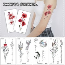 Temporary Tattoos Body Arm Tattoo Sticker Half Sleeve Fake Waterproof Women Men