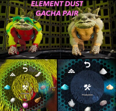 Ark Survival Ascended PVE LOW LEVEL DUST GACHA PAAR XBOX/PC/PS5