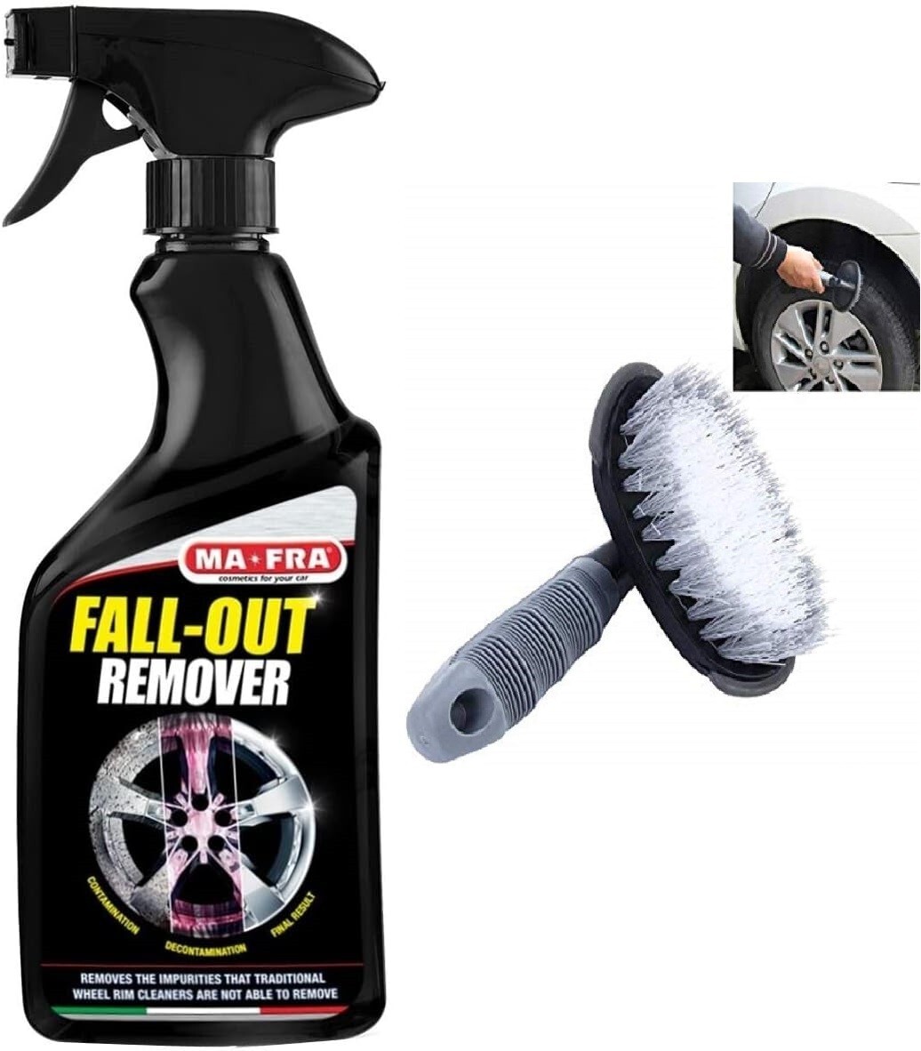MAFRA Fallout Decontaminante Cerchi + Spazzola Omaggio - Kit Pulizia Ruote