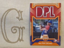 Hector Liriano, Nationals, 2022 Elite Extra DPL Material Orange #'d/199 DM-HL🇬