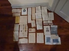 GAR Civil War Union Veteran Paper Lot NY Yonkers etc Documents Free Ship