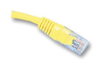 PRO SIGNAL - 5m Yellow Cat5e Ethernet Patch Lead