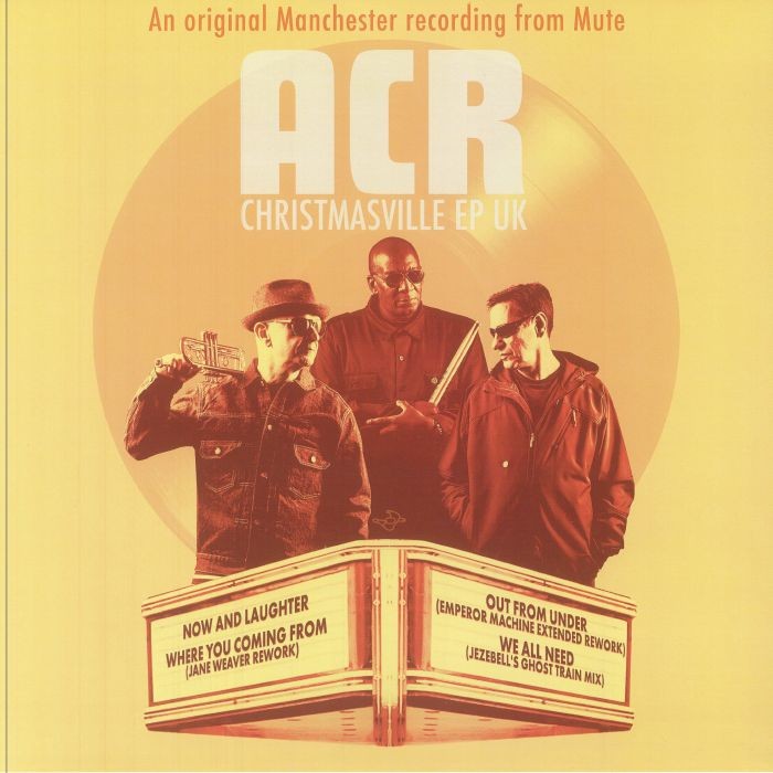 A CERTAIN RATIO - Christmasville EP UK - Vinyl (limited yellow vinyl 12"")