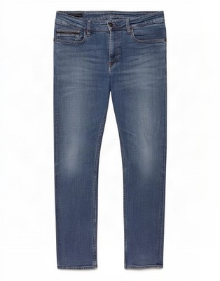 Calvin Klein Herren Skinny Jeans W32 L32 Blau Baumwolle AW16