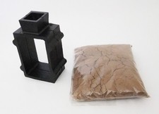 Cast Iron 2-Part Flask Mold With Delft Sand Casting Jewelry Making Tool