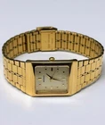 Rare Vintage Seiko V701-5250 Gold Tone Men’s Watch - Not Working