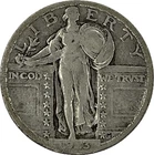 1923 Standing Liberty Quarter in a SAFLIP® - Fine- (VG+)
