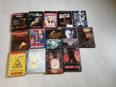 DVD Set Horror Uncut Rarität Hellraiser Und Co. Sammlung 