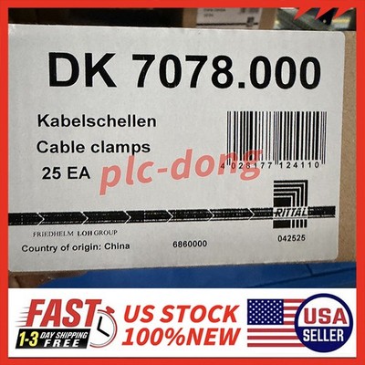 Rittal 7078000  DK CABLE CLAMPS FOR 12-18MM DIA DK 7078.000