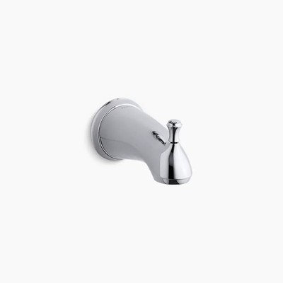 Kohler 10281-4A-CP Bath Spout, Lift Rod and Slip-fit Connection Polished Chrome