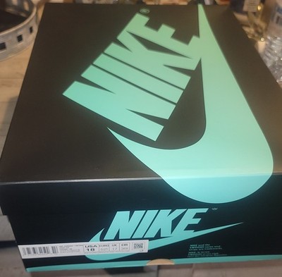 Size 18  Deadstock- Nike Air Jordan 1 Retro OG High Green Glow DZ5485 130