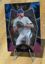 AJ Alexy 2022 Select COSMIC PRIZM PREMIER LEVEL ROOKIE SP 2022 Select Rangers
