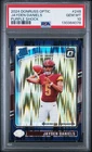 2024 Donruss Optic #248 Jayden Daniels Rated Rookie RC Purple Shock PSA 10