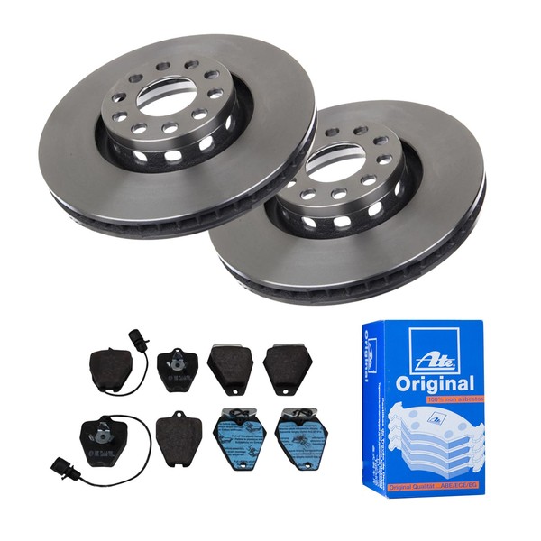 ATE Bremsscheiben Ø314MM + BremsbelÄGe Vorne FÜR Audi A8 VAG-image