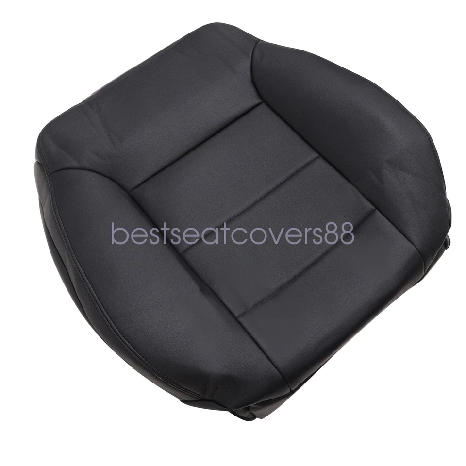 Passenger Top Leather Seat Cover Black Fits 2009-2013 Mercedes-Benz R350 ML450 - Image 4 of 4